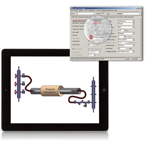 Thermon CompuTrace ST: Design Software For Steam Tracing | Unitemp Africa